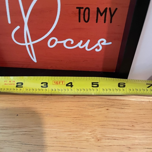 Hocus Pocus home decor sign/wall hanging-Wendy Bellissimo-NWT-Halloween/Fall - Picture 13 of 13